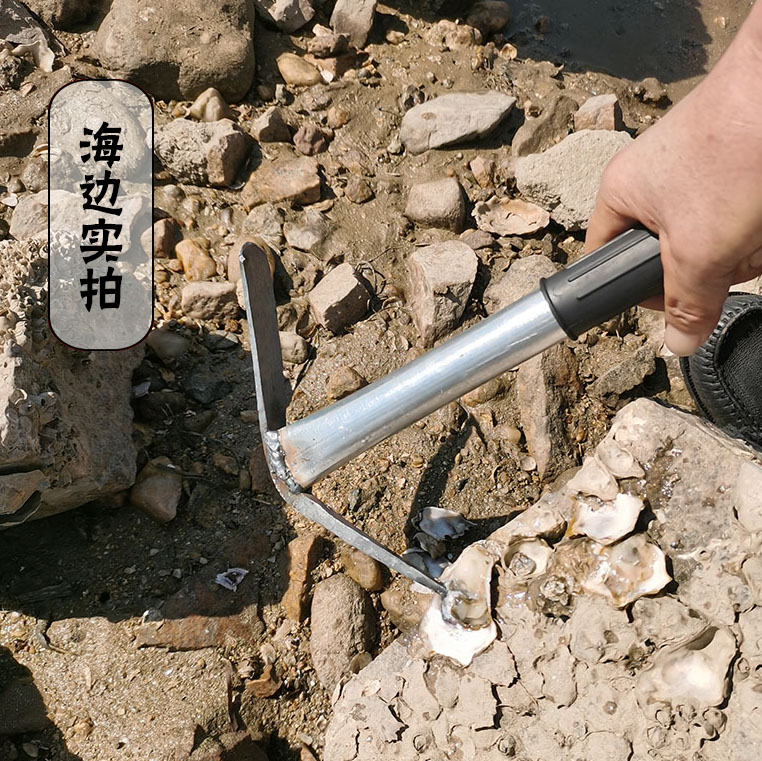 肉牡蛎海边神器手工火子海打蛎撬敲开工具蛎刀子传统生蚝钩锻打淬