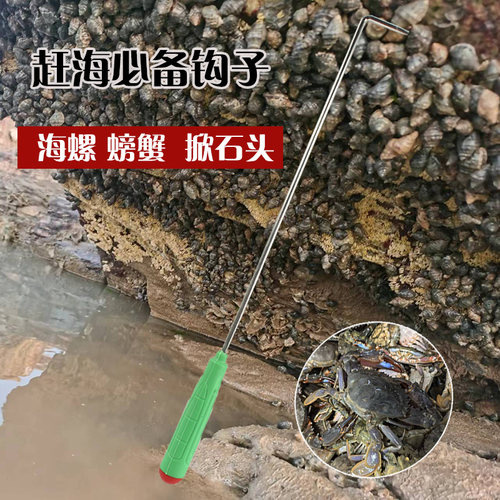 海螺钳赶海钩子捡海螺