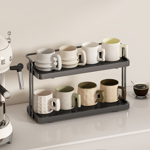 杯子收纳置物架桌面水杯放置架子