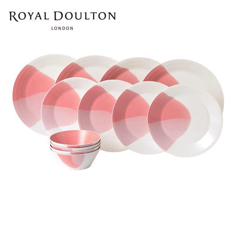 【新品】Royal Doulton皇家道尔顿1815系列餐具套装轻奢餐盘餐碗