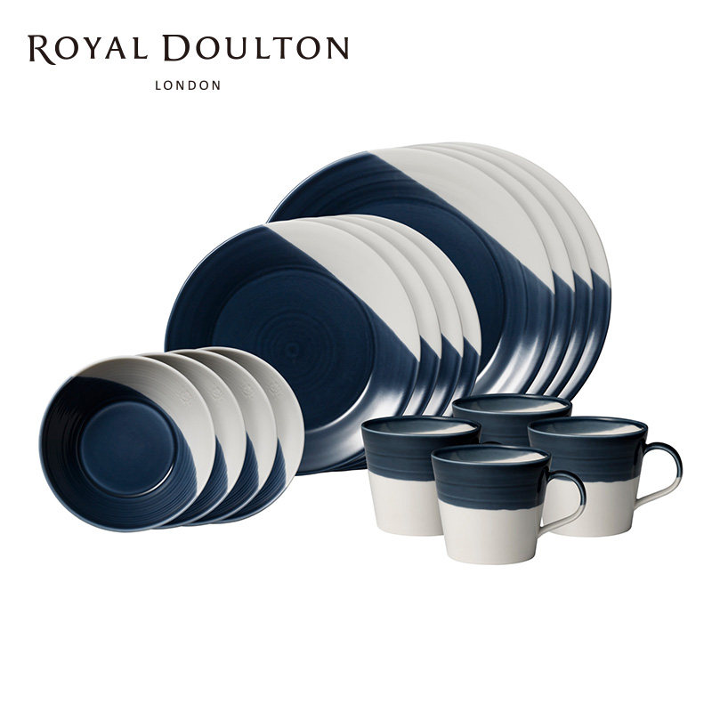 RoyalDoulton皇家道尔顿 高端餐具碗碟套装家用盘子 餐盘餐碗欧式
