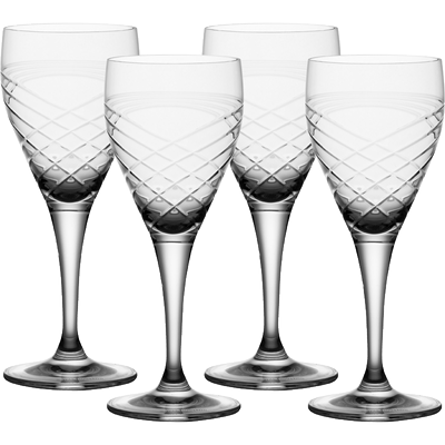 皇家水晶玻璃四件套套装红道尔顿