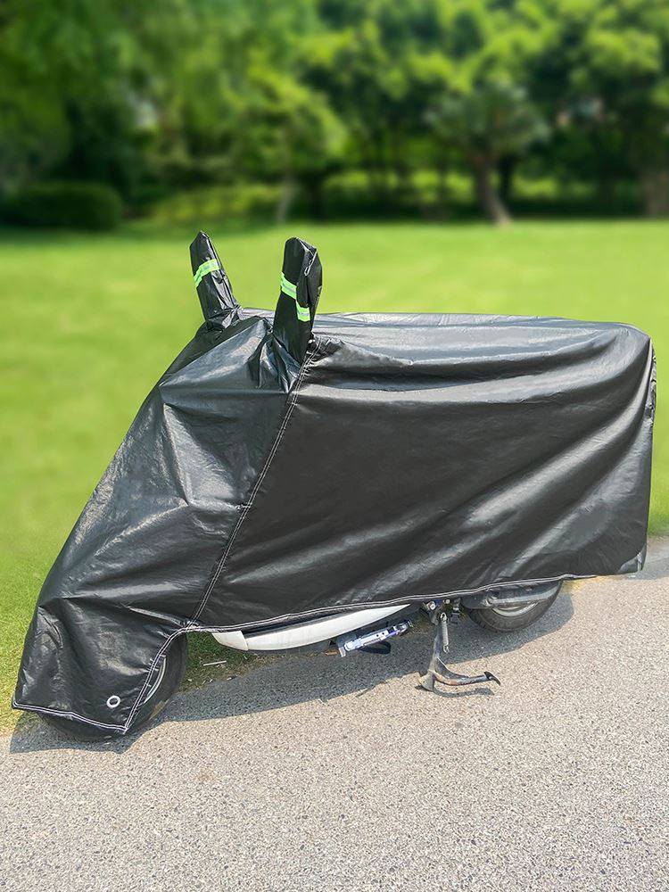 加厚通用户外防晒电动车防雨罩小型电瓶摩托车防尘罩台铃雅迪车罩