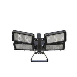600W 500W 窄光束角长臂折叠式运动体育场桅杆板球模块led泛光灯