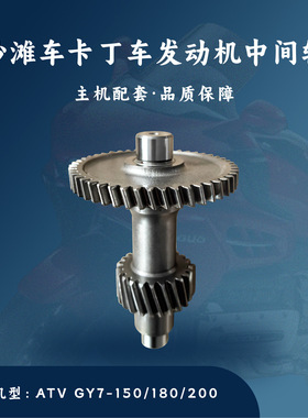 主机配套 倒档机配件 GY6-150/180/200cc 中间轴组件 41T+15T