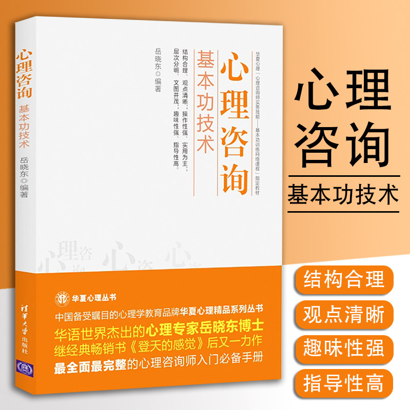 心理咨询基本功技术 岳晓东 心理咨询技能 心理学 心理咨询师考试书籍 心理咨询与治疗的话语研究入门书籍