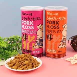 金语深田一彬220g猪肉松 纯猪肉松酥无添加儿童拌饭海苔原味肉松