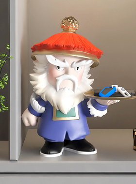 创意人物桌面摆件装饰品客厅电视柜玄关工位趣味摆设搞怪生日礼物