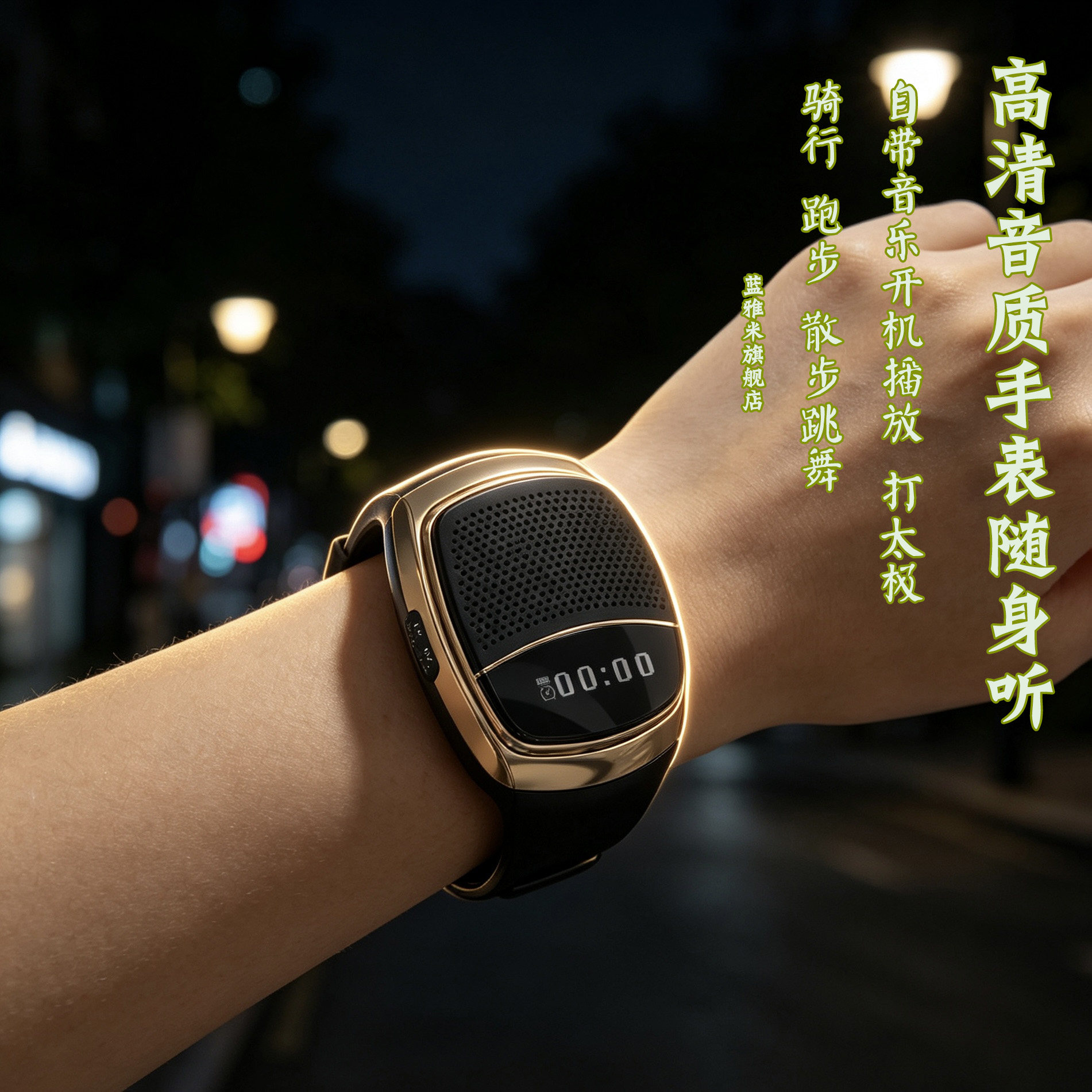 可下载想听歌曲手表播放器随身听