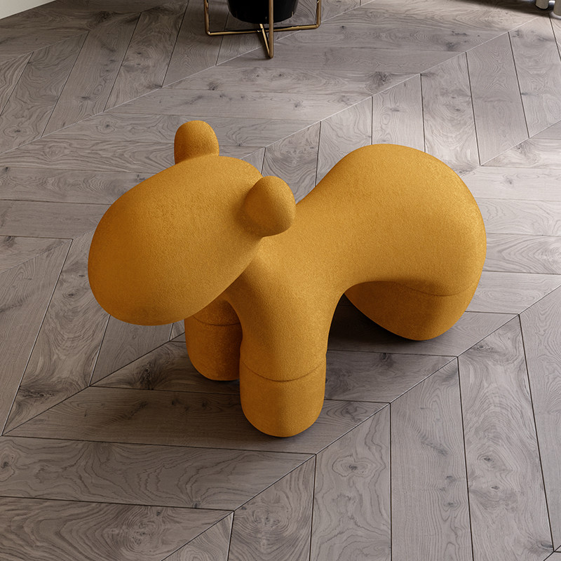 优奕酷创意造型小凳子动物座椅现代休闲椅设计师沙发椅家用儿童椅