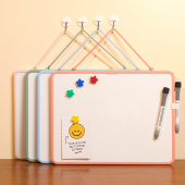 富尼挂式 桌面儿童小白板黑板家用挂墙 磁性白板写字板可擦写支架式