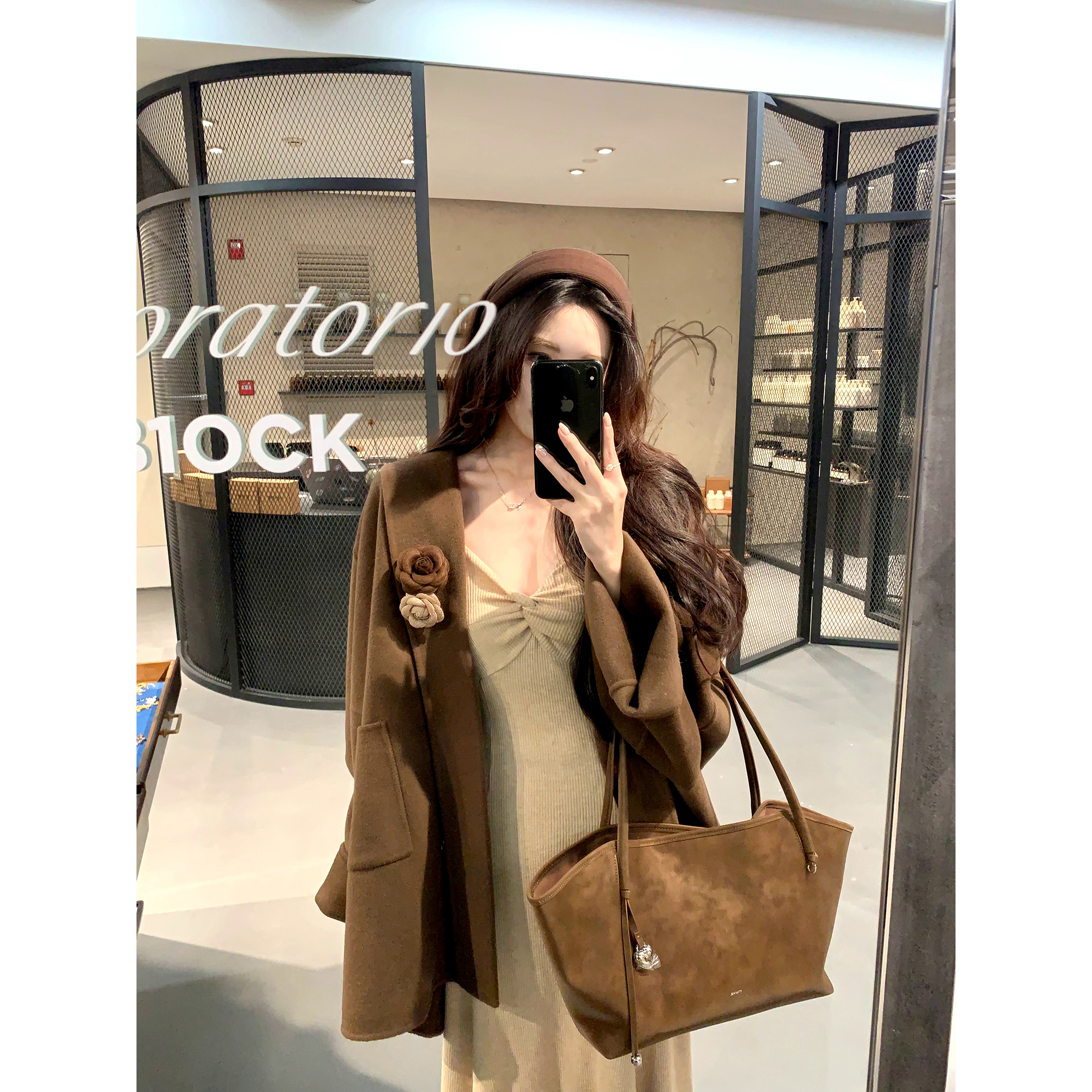 【12/08 PM20 新品上新】一颗甜桃yikett《慵懒撩人》双面尼大衣