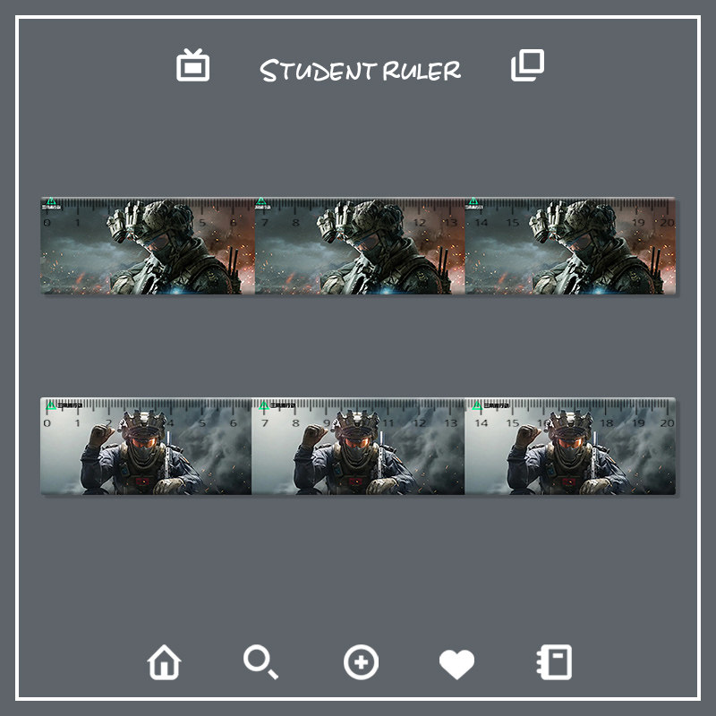 尺子刻度标尺多功能三角洲行动游戏周边规尺直尺初中高中生尺子绘图测量个性创意考试学生用文具标尺来图定制,文具电教/文化用品/商务用品,各类尺/三角板/量角器,淘宝优惠券,粉丝福利购,淘宝优惠卷