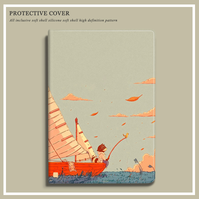 联想卡通风软硅胶小米4保护壳