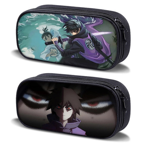 艾思度印花帆布卡通动漫笔袋