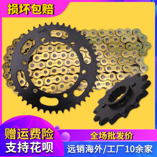 链盘 摩托车配件适用川崎西风ZZR250大小齿轮链条齿轮小链轮牙盘