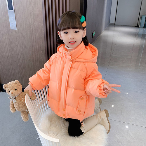 佐拉米诺女童羽绒服白鸭绒外套