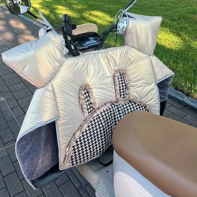 2025新款踏板电瓶车抗风寒挡风车衣冬季加厚保暖电动车挡风被通用