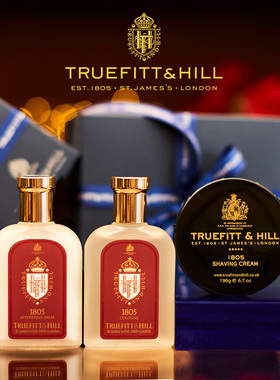 英国老钱风父亲节礼物TruefittHill特洛菲特套装礼盒香水剃须膏