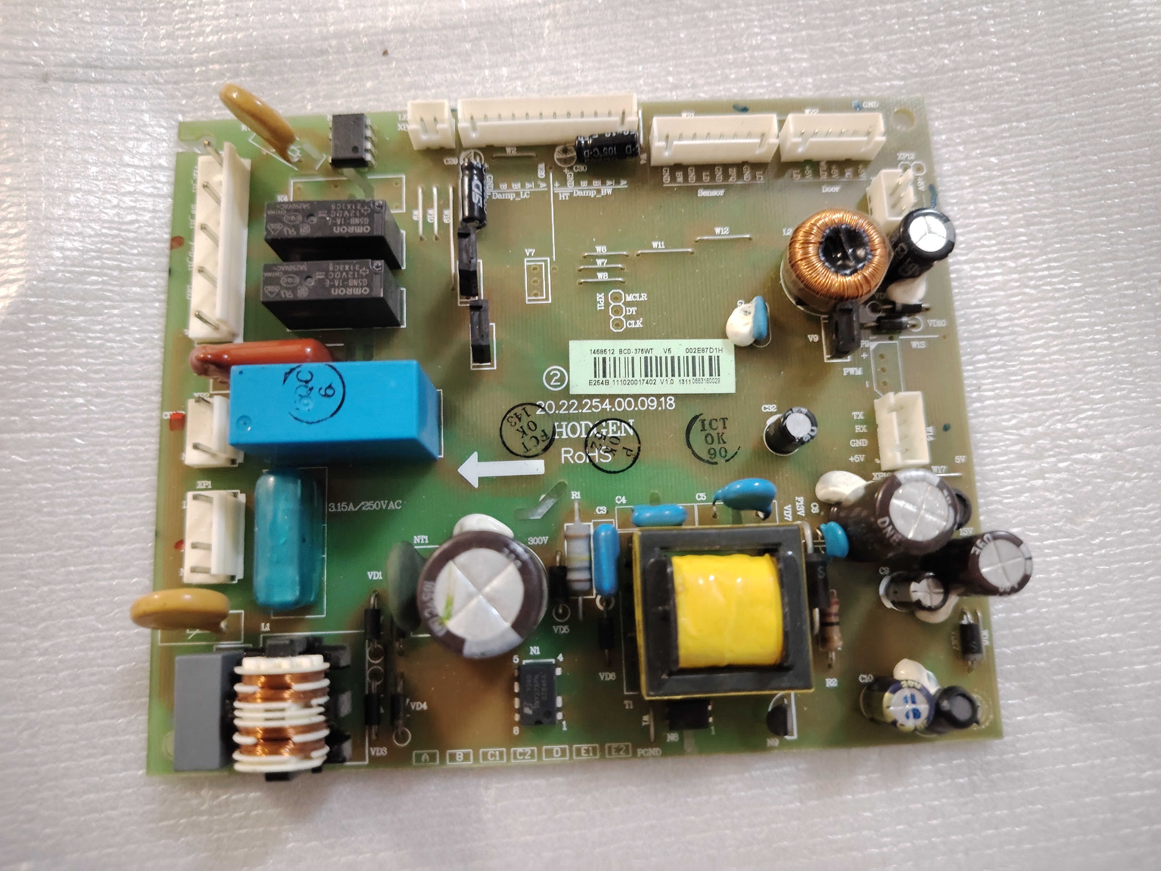 海信冰箱BCD-376WT电脑板