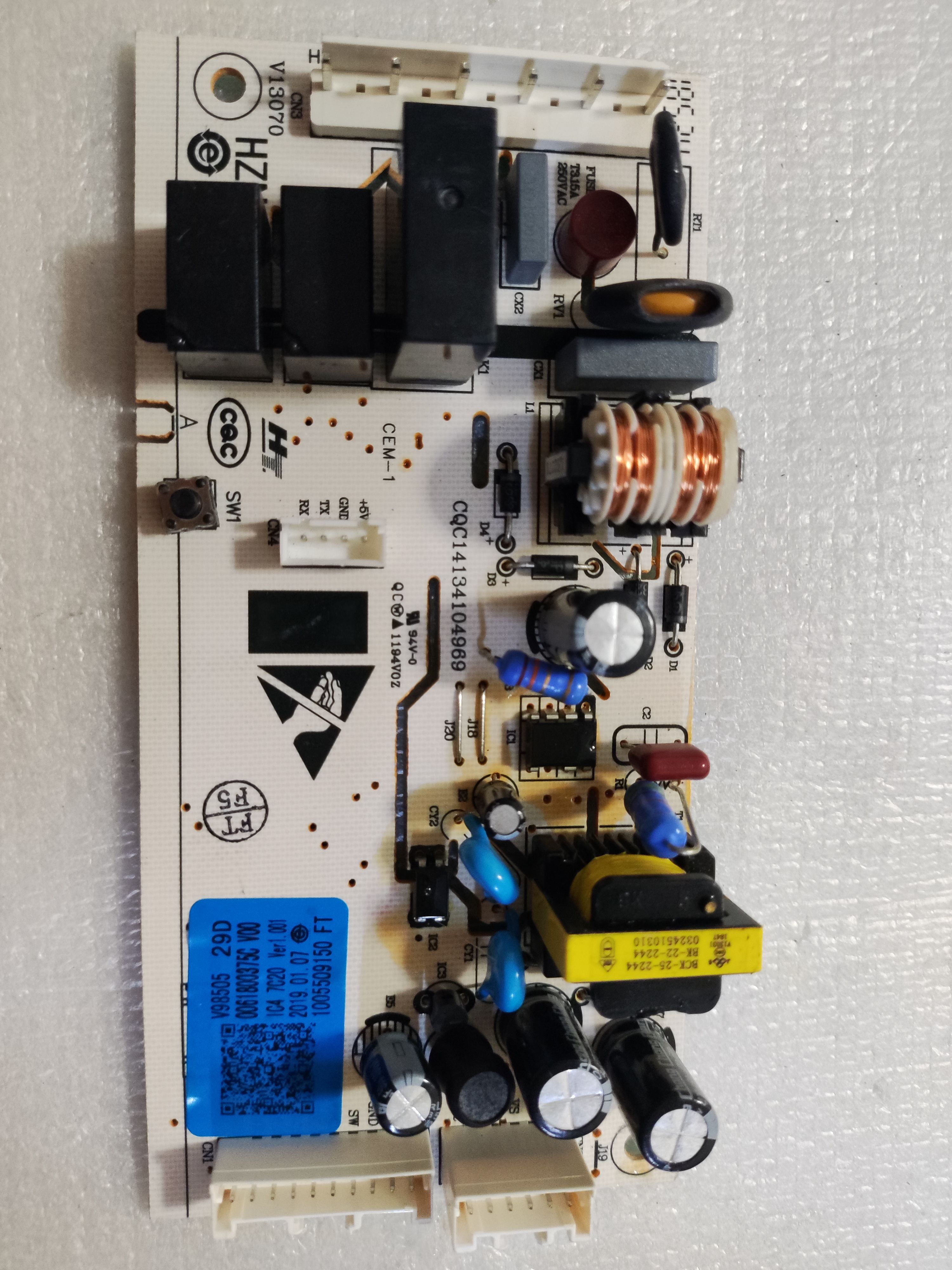 0061800375A/B/C适用海尔冰箱电脑板电源板控制板主板BCD-221WDPT