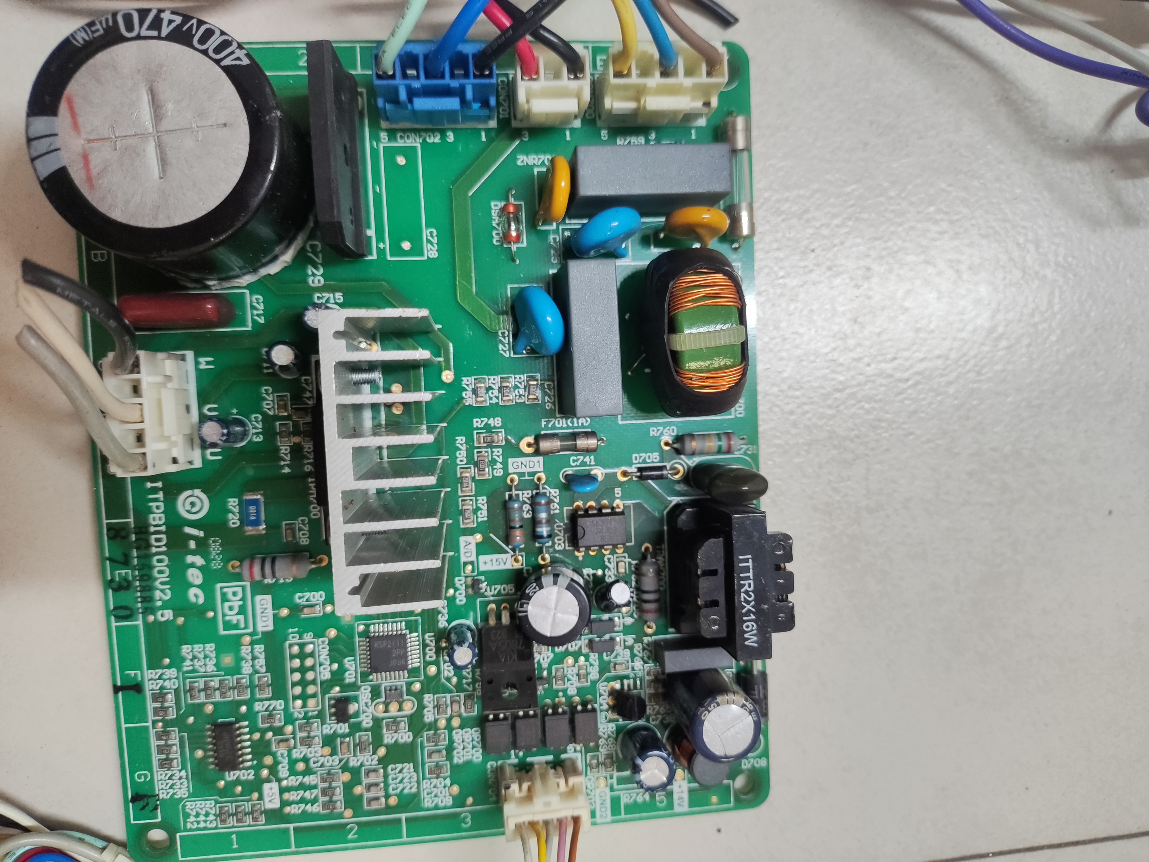 松下NR-B25VG1 变频冰箱电脑板 ITPBID100V2.5/V1.A变频板