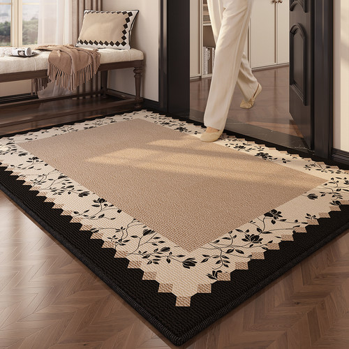 轻奢风高级入户门地垫大门口