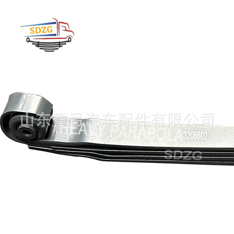 大弧度板簧 研发各种异型板簧生产沃尔沃钢板弹簧 三片式板簧总成