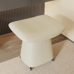 化妆椅子家用衣帽间高级感梳妆台专用凳子女生卧室旋转换鞋沙发凳