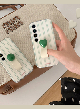 线条立体爱心适用魅族22手机壳22pro简约22mini绿色21小清新21por条纹21note竖纹韩系meizu新款网红硅胶软壳p