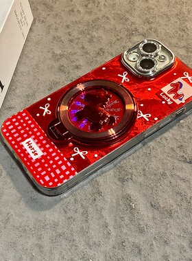 2026旋转小马适用oppo一加ace6手机壳1+15立体13t支架ace5pro带12挂链11新年ace3por马年2v红色3v十oneplus女