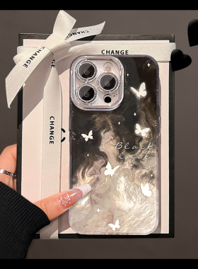 适用华为nova14手机壳nove13pro晕染12ultra水墨11se拼色11蝴蝶9韩系10por黑色5夏天8冰川纹7硅胶6软壳5g女生