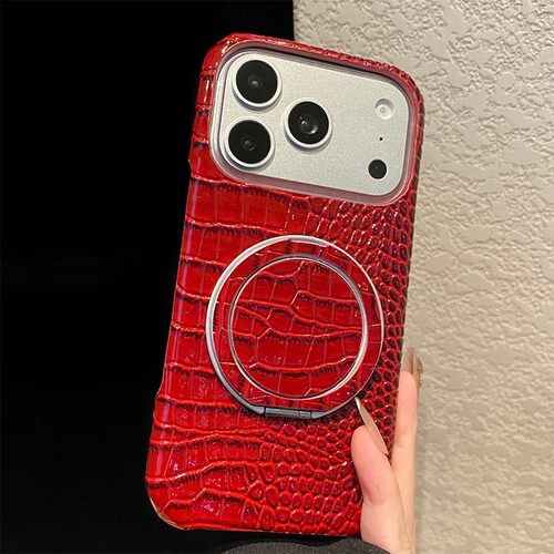 360旋转支架适用谷歌pixel10a手机壳pixe9proxl红色pixel8por鳄鱼纹9a纯色简约7仿皮10por皮纹Google硅胶软壳