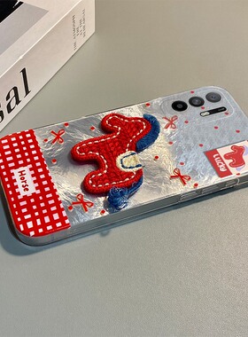 2026刺绣小马适用oppoa6pro手机壳a6max新年a6gt红色a6i本命年a93s马年a58x卡通a92s冰川纹a72a32立体a11a5女