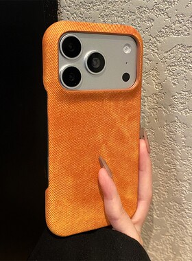 橙色牛仔纹适用oppoa6gt手机壳a6plus磨砂a5pro复古a3x水墨a2m晕染a1i简约a58x硅胶a93s软壳a98a97新款a56a35