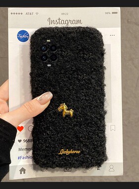 2026英文小马适用华为nova15手机壳nove14活力版13ultra新年12pro卡通11se带10z挂绳2plus秋冬7i毛绒3e马年女