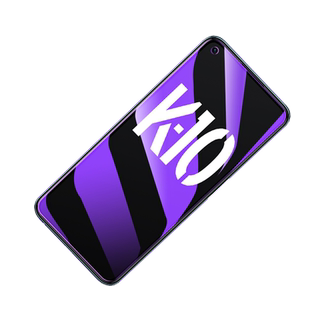 oppok10Pro 钢化膜k10pro手机膜oppo全屏幕保护oppk贴膜0pp0高清opk抗蓝光opopk防指纹玻璃por覆盖无白边新款