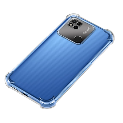 小米红米10A手机壳硅胶Redmi10A镜头全包边透明软外壳红米10a保护套新品简约男女款气囊四角防摔防爆防滑潮牌