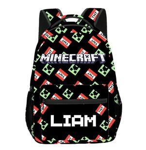 现货新款我的世界Minecraft中小学生书包儿童背包双肩包