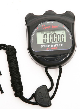 秒表XL-010单排计时器 多功能电子秒表 田径运动健身计时码表