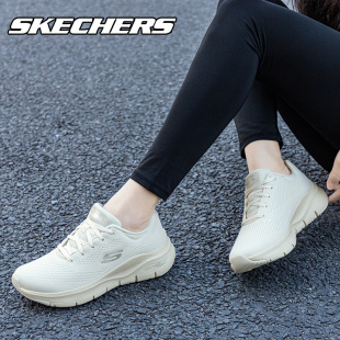 厚底舒适轻便百搭运动鞋 冬季 女 女鞋 skechers斯凯奇轻便缓震跑步鞋