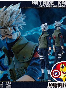 现货 ROCKET TOYS ROC 1/6 旗木卡卡西 火影忍者疾风传 可动人偶