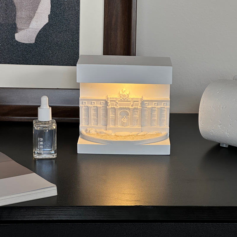 赤雅韵坊许愿池香薰灯小众伴手礼生日礼物室内氛围感好物床头摆件