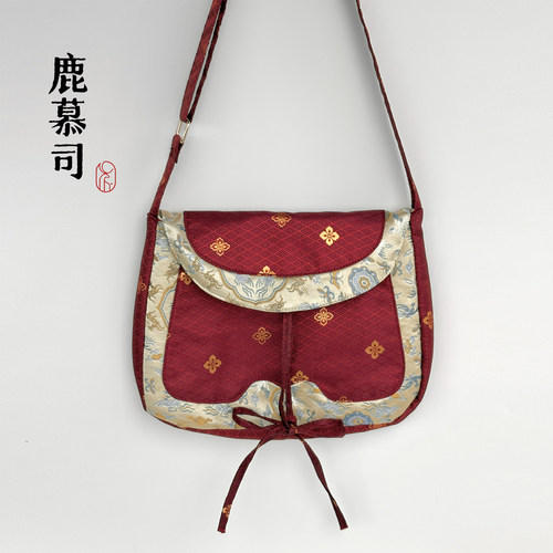 国风汉服手工流苏大容量货郎包