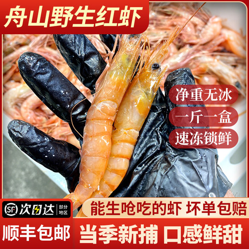 小船红虾可以生吃的一款虾