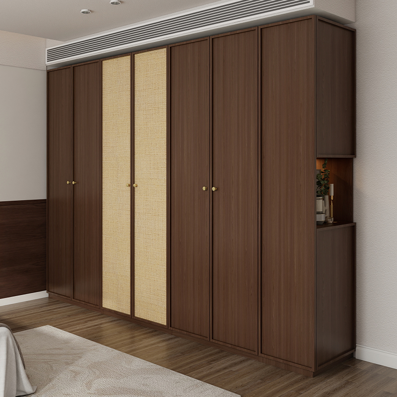 复古藤编中古风衣柜/全部ENF级板