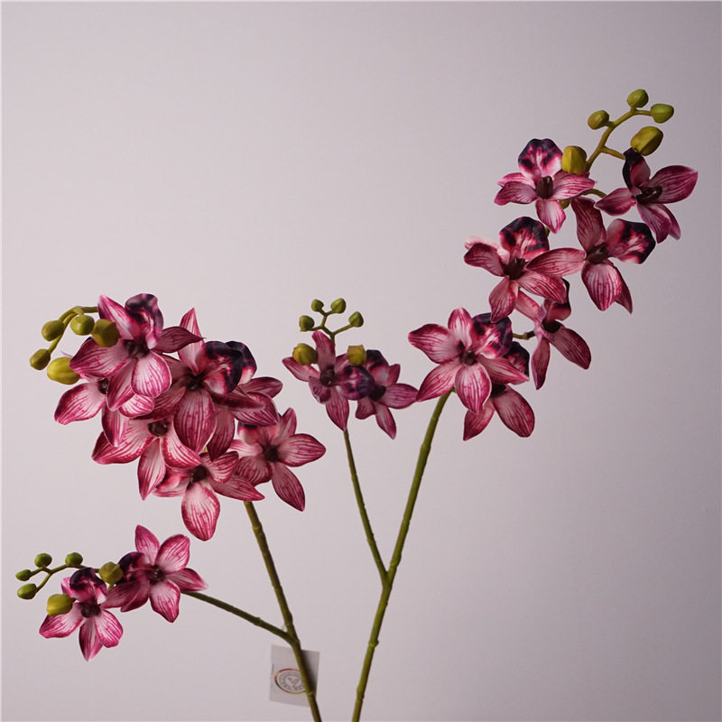 欧式仿真花手感千鸟兰家