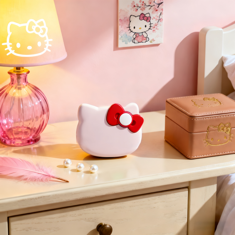 适用iwatchs创意Kitty猫appleWatch手表磁吸无线充电器支架底座