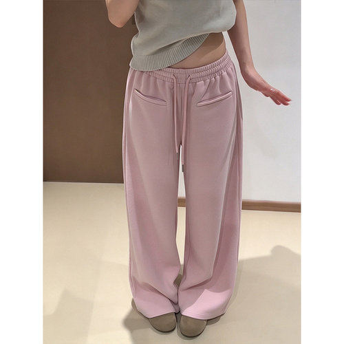 秋季新小个子巨好看显瘦弯刀裤女