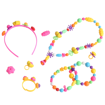 百变波普串珠手工diy益智玩具